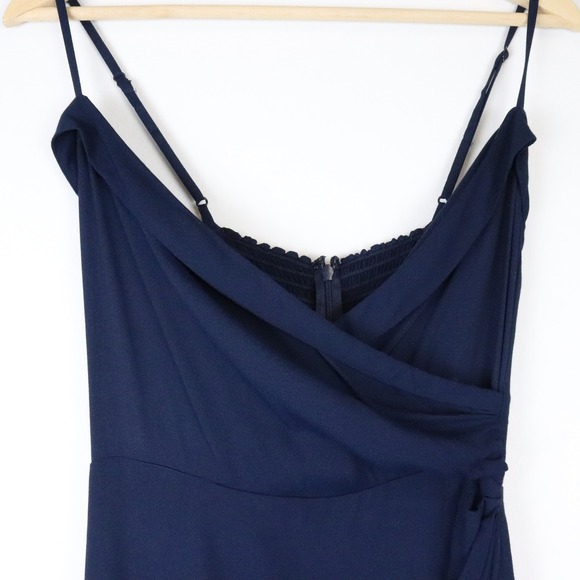 NWT Reformation Loire Dress Navy Blue 2 Maxi Sleeveless Formal Gown - Picture 5 of 10